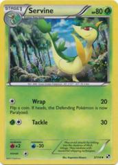 Servine 3/114 Cracked Ice Holo Promo - Superb Serperior Box Exclusive